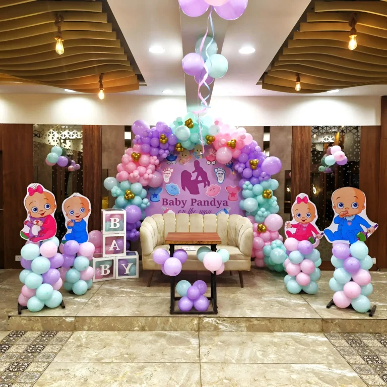 Baby Shower Hall Decoration