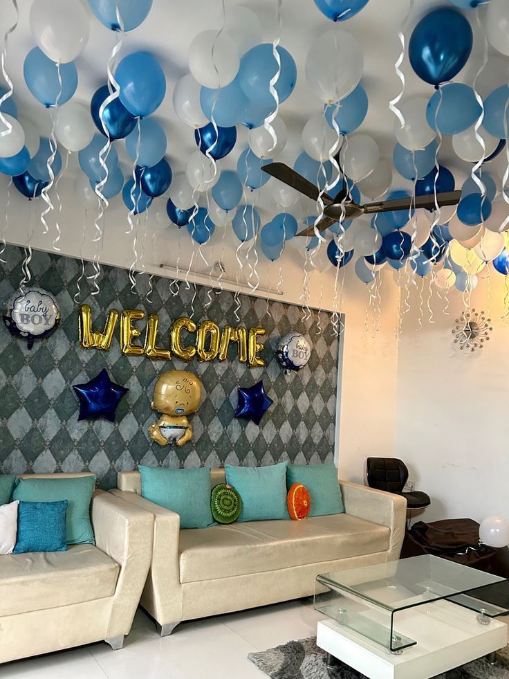 Welcome Balloon Setup
