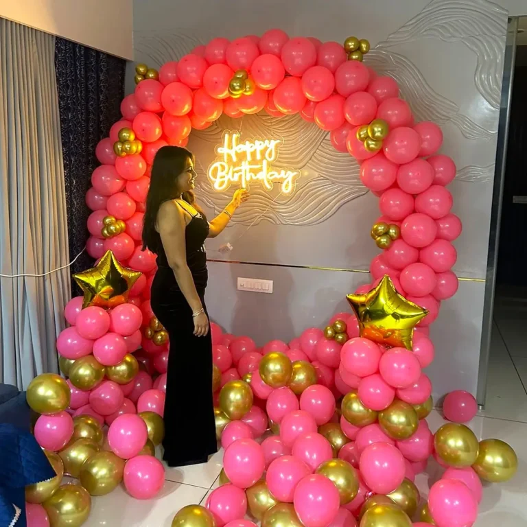 Simple Ring Décor for Birthday