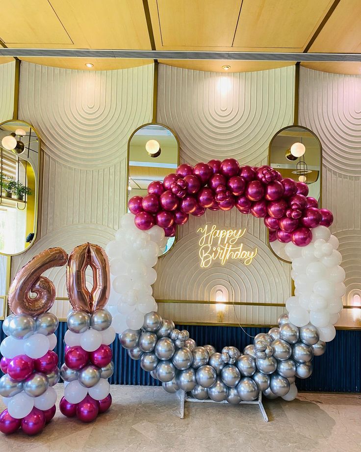 Ring Decoration Setup For Birthday