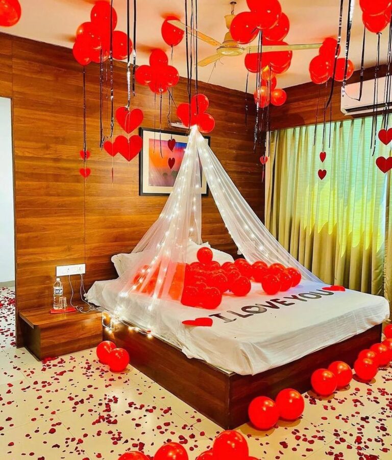 Romantic I Love You Canopy Decor