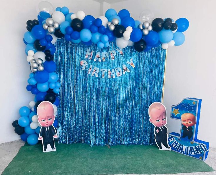 Boss Baby Celebration Setup